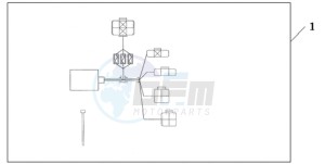 XL1000VA9 France - (F / ABS CMF) drawing FOG LIGHT CONTROLLER