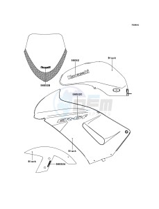 ER-6f ABS EX650B7F GB XX (EU ME A(FRICA) drawing Decals(Black)