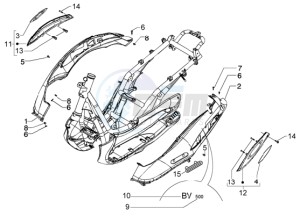 Beverly 500 (USA) USA drawing Side coverings-Spoiler