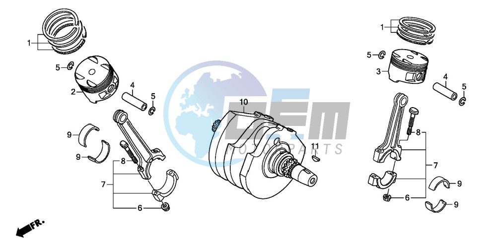 CRANKSHAFT/PISTON