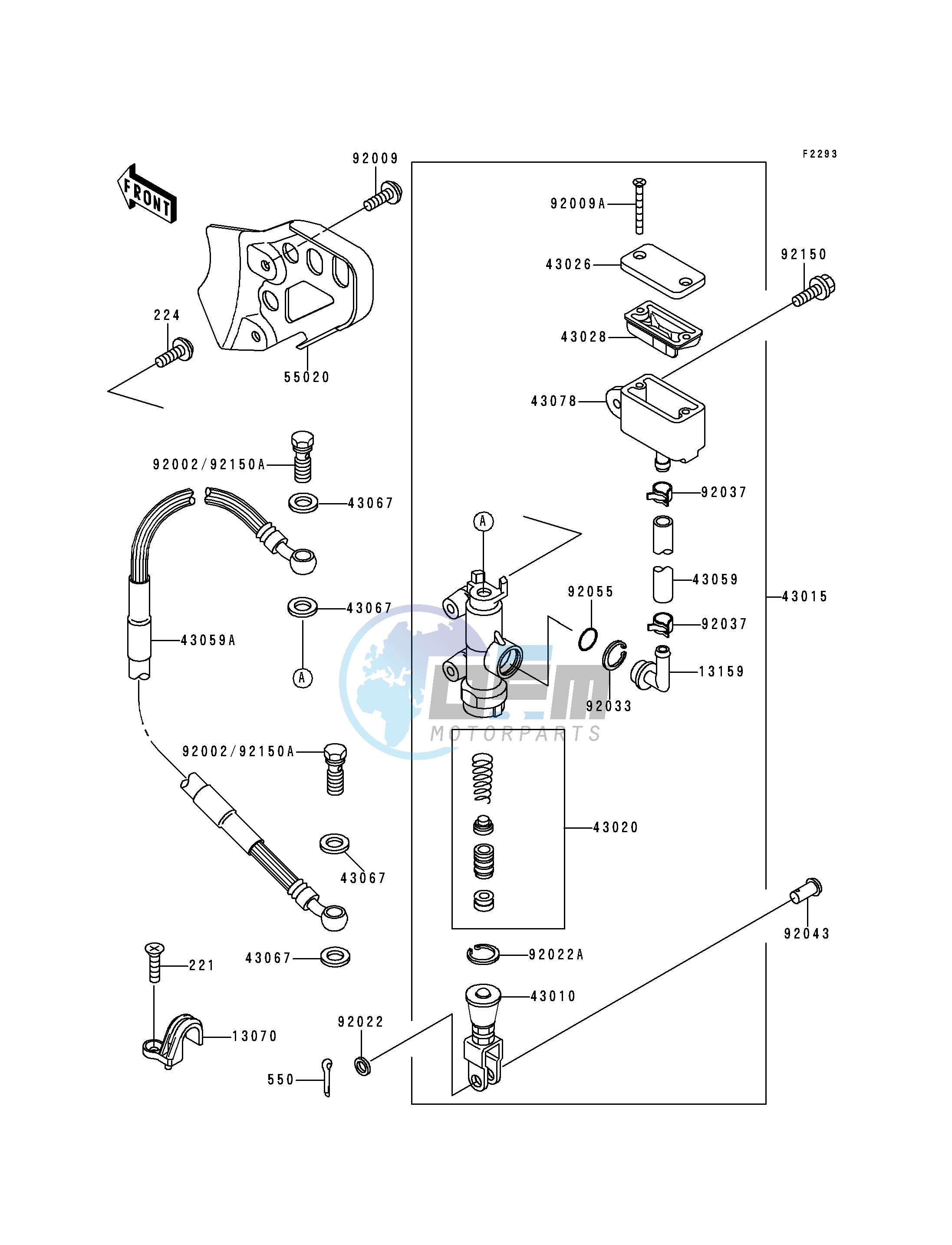 REAR MASTER CYLINDER