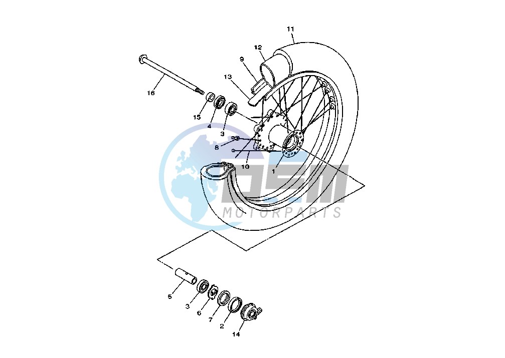 FRONT WHEEL