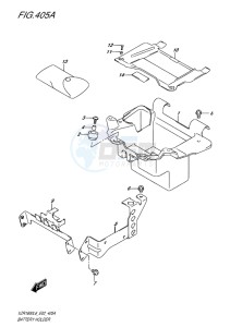 VZR1800 BOULEVARD EU drawing BATTERY HOLDER