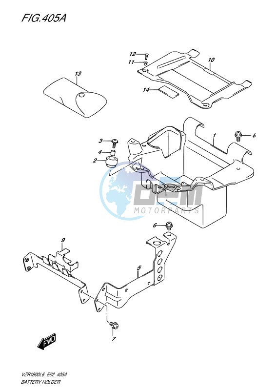 BATTERY HOLDER