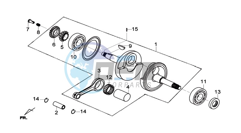 CRANKSHAFT / PISTON / PISTON RING