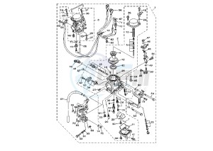 BT BULLDOG 1100 drawing CARBURETOR