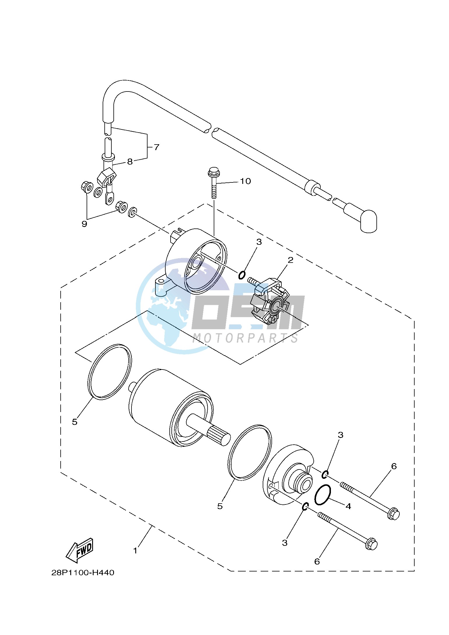 STARTING MOTOR