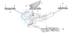 VFR750F drawing STRIPE/MARK (6)