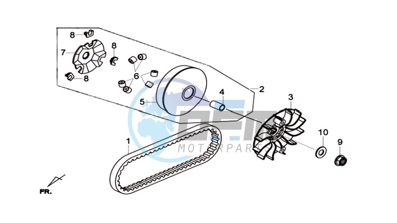 CLUTCH / V BELT