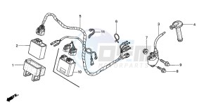 CRF450R drawing WIRE HARNESS (CRF450R2,3,4,5,6,7)