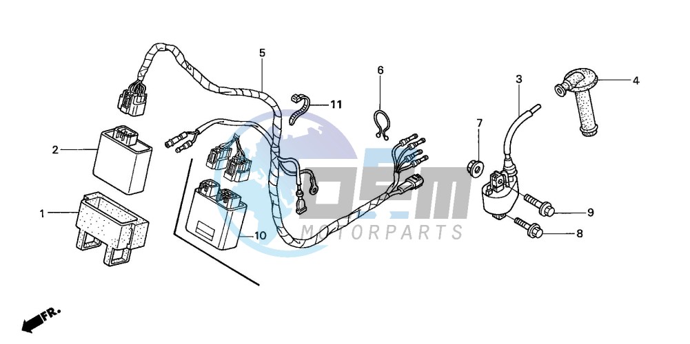 WIRE HARNESS (CRF450R2,3,4,5,6,7)