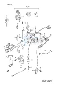 GS500E (E2) drawing WIRING HARNESS