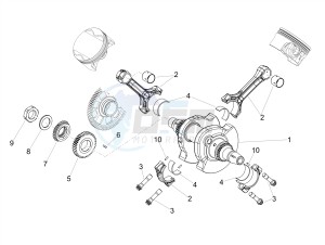 DORSODURO 900 E4 ABS (APAC) drawing Drive shaft