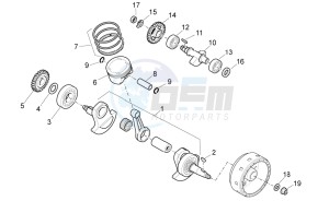 Pegaso Strada-Trail 650 ie drawing Drive shaft