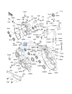 KAF 620 J [MULE 3010 TRANS 4X4] (J1) J1 drawing GEAR BOX