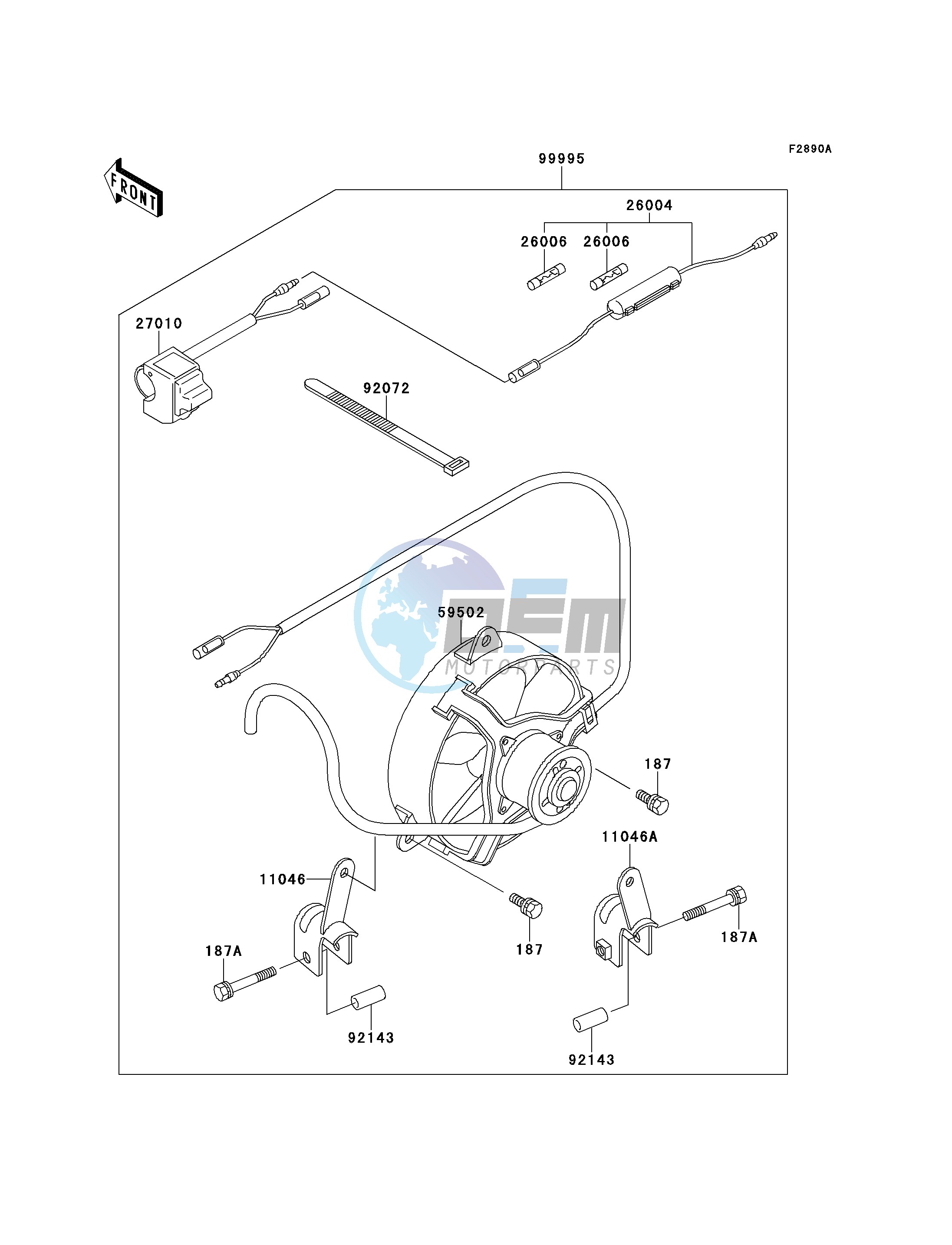 OPTIONAL PARTS-- CN- --- COOLING FAN- -