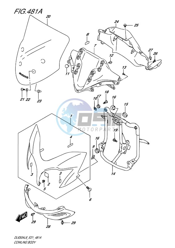 COWLING BODY