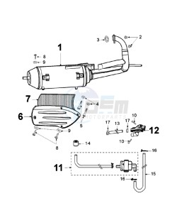 VIVA 2 SPA drawing EXHAUST