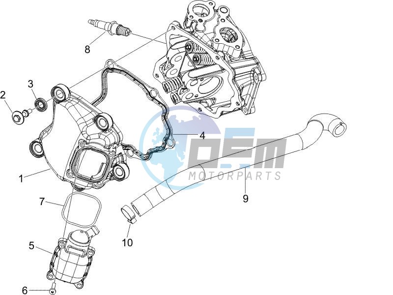 Cylinder head cover