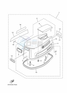 EK40GMHL drawing TOP-COWLING