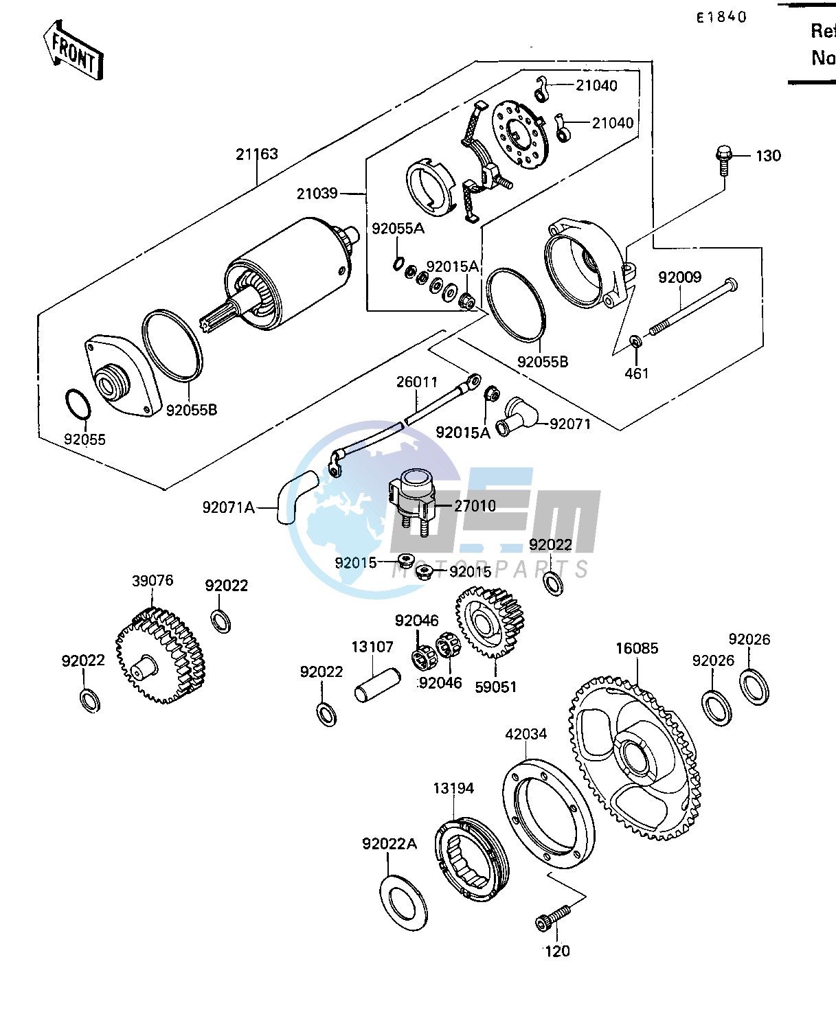 STARTER MOTOR