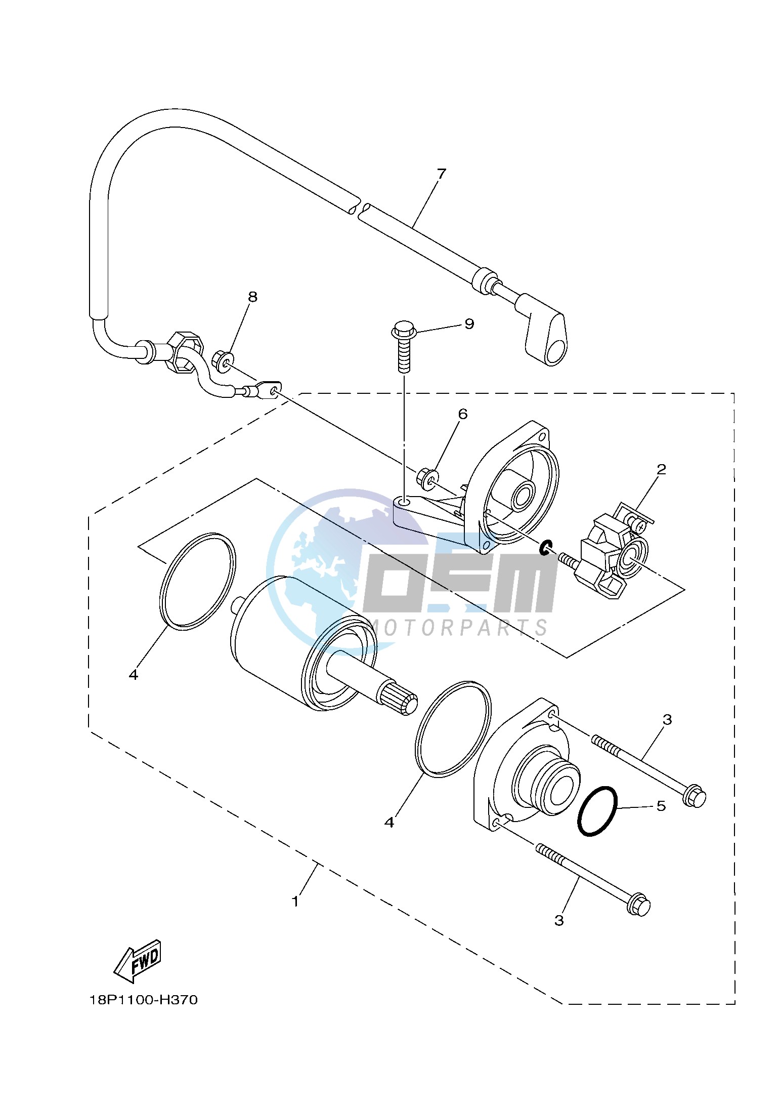 STARTING MOTOR