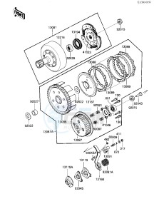 KLT 160 A [KLT160] (A1) [KLT160] drawing CLUTCH