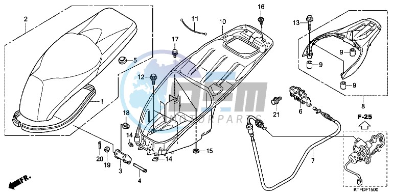 SEAT/ LUGGAGE BOX