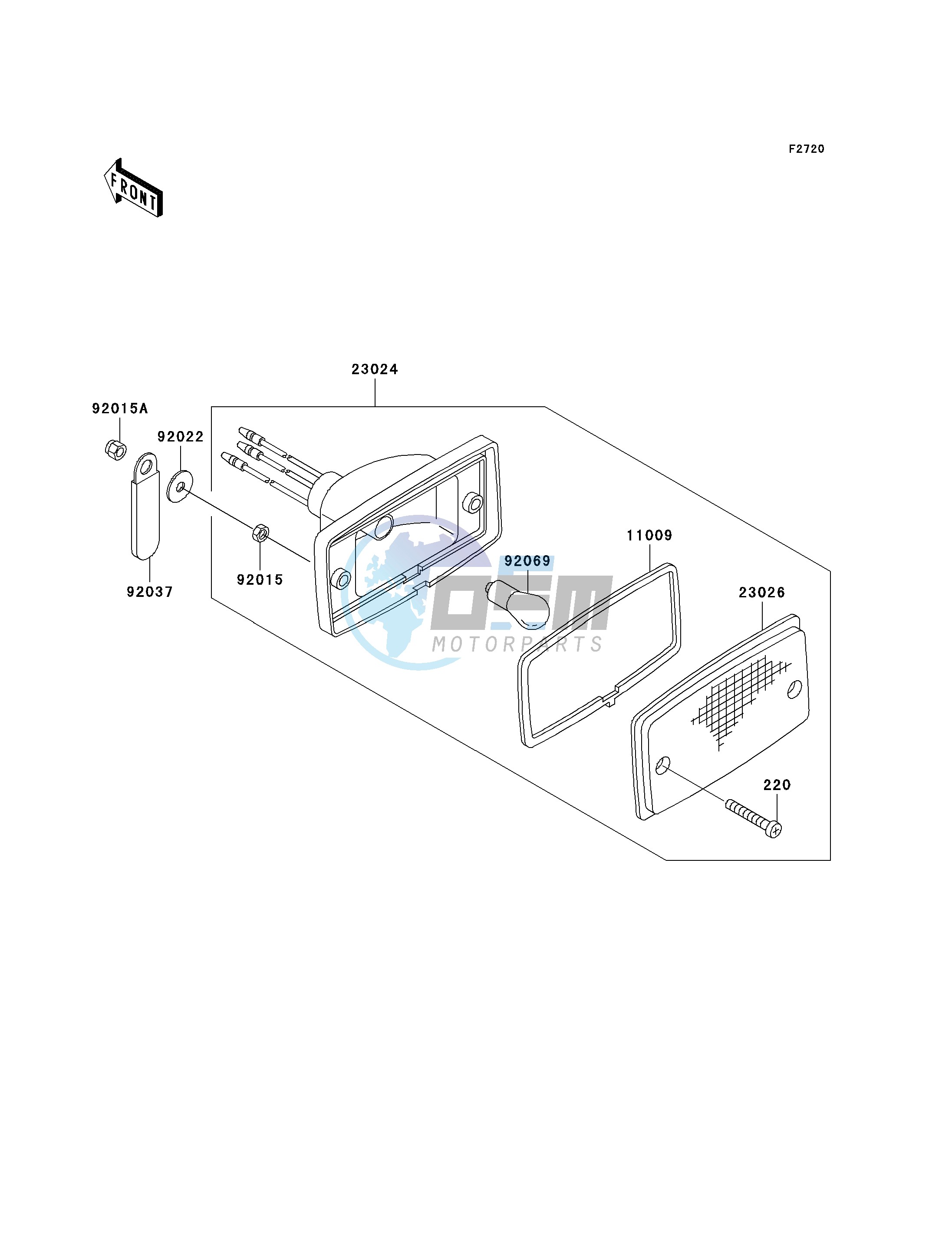 TAILLIGHT-- S- -