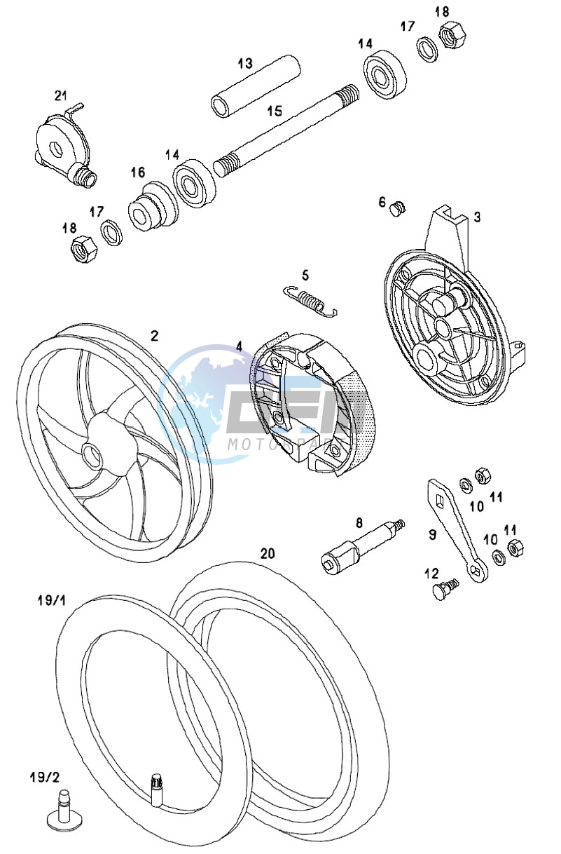 Front wheel