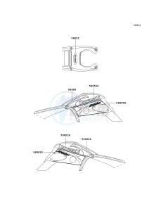 KEF 300 B [LAKOTA SPORT] (B1-B3) [LAKOTA 300 SPORT] drawing DECALS-- KEF300-B2- -