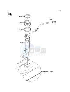 JET SKI ULTRA LX JT1500G9F EU drawing Fuel Pump