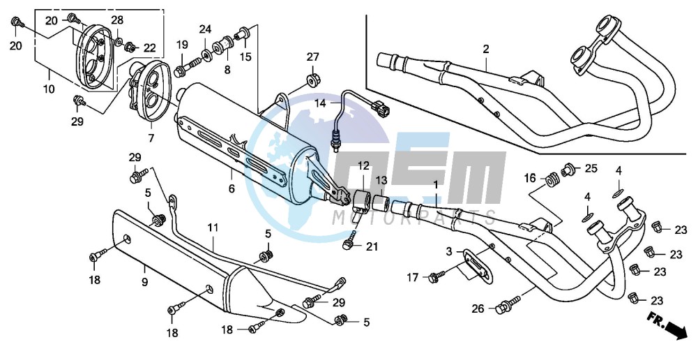 EXHAUST MUFFLER