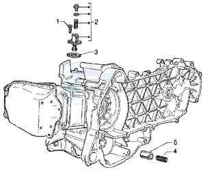 X9 200 180 drawing Chain Tightener - By pass Valve