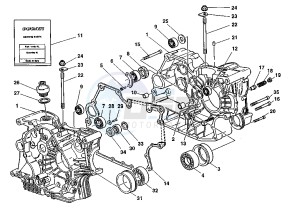 ELEPHANT 900 drawing CRANKCASE