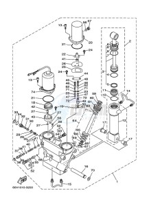 Z250DETOX drawing POWER-TILT-ASSEMBLY-1