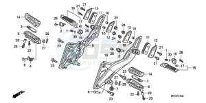 CB600FAA F / ABS CMF 25K drawing STEP