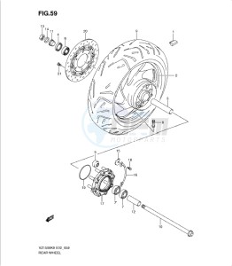 VZ1500K9 drawing REAR WHEEL