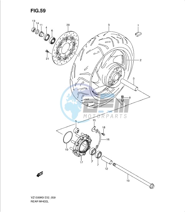 REAR WHEEL