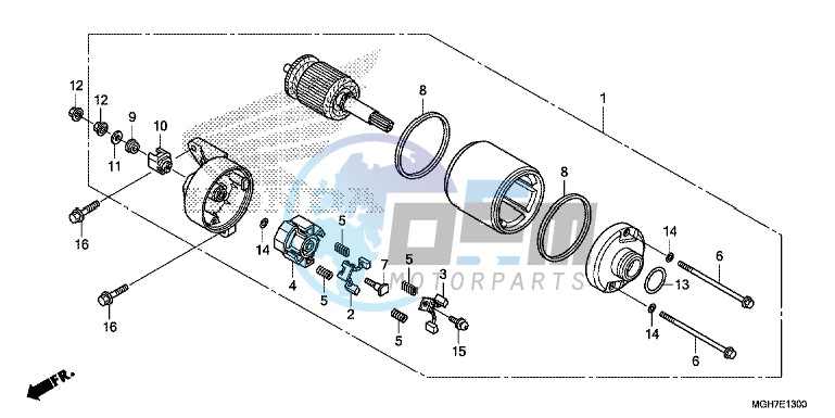 STARTING MOTOR