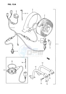 LT-F250 (E3) drawing COOLING FAN (MODEL J K L M:OPTIONAL)