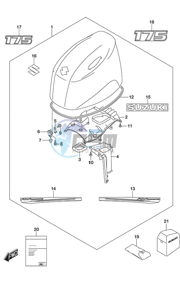 Engine Cover (Black)