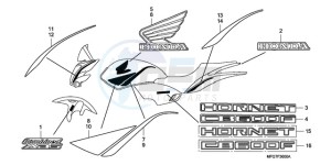 CB600F9 Spain - (SP) drawing MARK