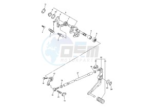 YZF R6 600 drawing SHIFT SHAFT