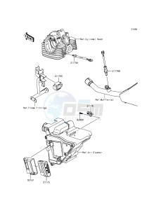 KLX125 KLX125CFF XX (EU ME A(FRICA) drawing Fuel Injection