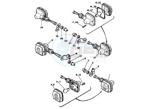 DT R 125 drawing FLASHER LIGHT