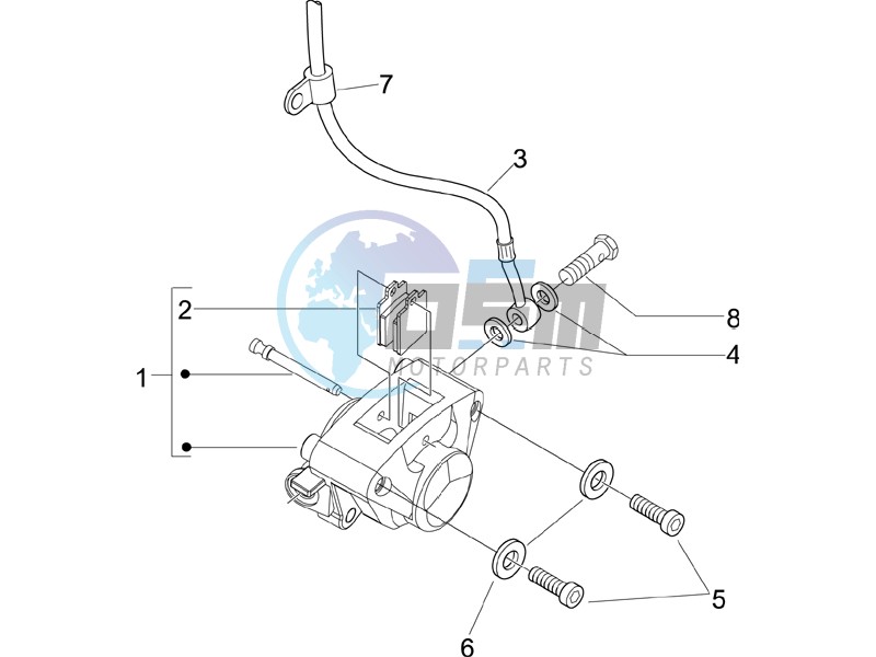 Brakes hose  - Calipers