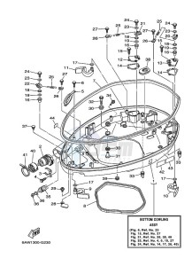 FL350AETU drawing BOTTOM-COVER-1