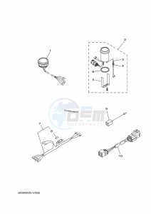 85AET drawing SPEEDOMETER