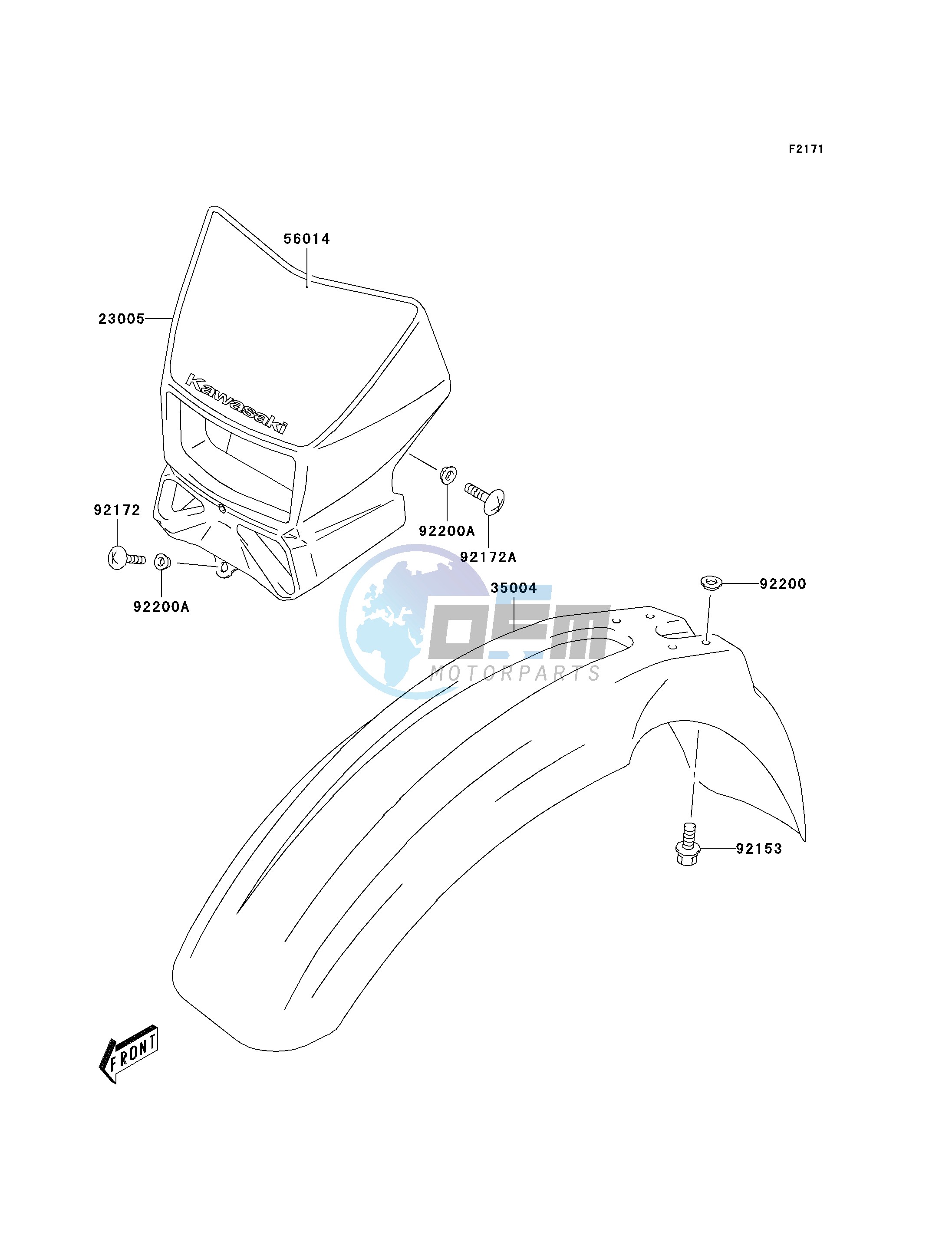 FRONT FENDER-- S- -